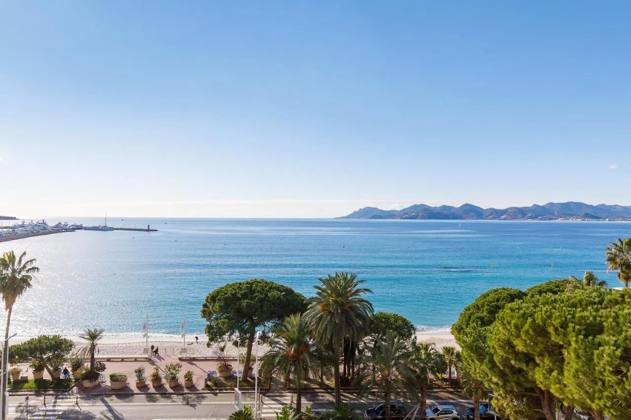 On La Croisette Fabulous Sea View 1 Bed Apartamento Cannes